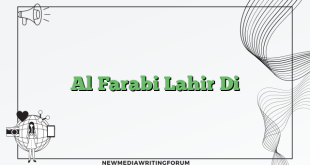 Al Farabi Lahir Di