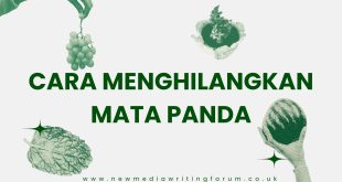 cara menghilangkan mata panda