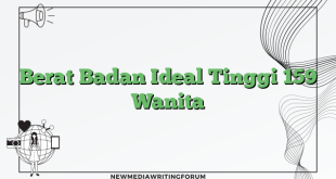 Berat Badan Ideal Tinggi 159 Wanita