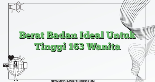 Berat Badan Ideal Untuk Tinggi 163 Wanita