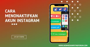 Cara Menonaktifkan Akun Instagram