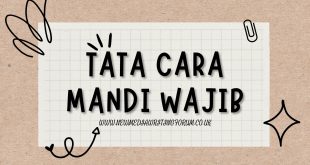 TATA CARA MANDI WAJIB