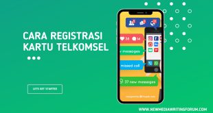 Cara Registrasi Kartu Telkomsel