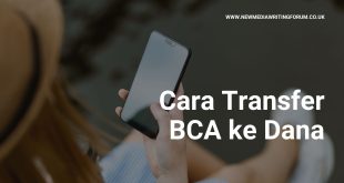 Cara Transfer BCA ke Dana