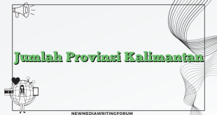 Jumlah Provinsi Kalimantan