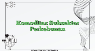 Komoditas Subsektor Perkebunan