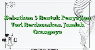 Sebutkan 3 Bentuk Penyajian Tari Berdasarkan Jumlah Orangnya