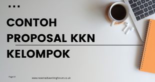 Contoh Proposal KKN Kelompok